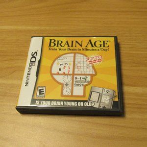 Brain Age Nintendo DS Game